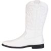 White Cowboy Boots for Men | Costume Shoes for Adults Size 11