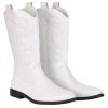 White Cowboy Boots for Men | Costume Shoes for Adults Size 11