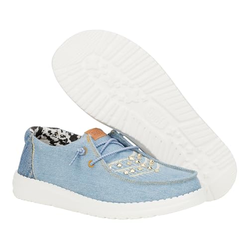 Hey Dude Women's Wendy Denim Jacket Sneaker