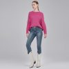 Womens Cowboy Boots Embroidered Western Cowgirl Mid Calf Boots with Block Chunky Heel Comfortable Retro Pull On Pointed Toe Wide