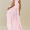 Women Bib Overall Dress Jumper Babydoll Pinafore Dress Embroidered Lace Maternity Straps Suspender Dress