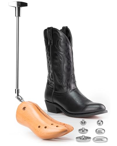 Bloodhound Professional Western Cowboy Boot Stretcher for Men & Women - Widener Shoe Stretcher For Cowboy Boots