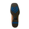 Youth Wilder Hat Box Brown and Deepest Teal Boot