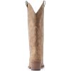 Cowboy Boots For Women Western Cowgirl Boots with Chunky Heel Mid Calf Snip Toe Ideal for low insteps