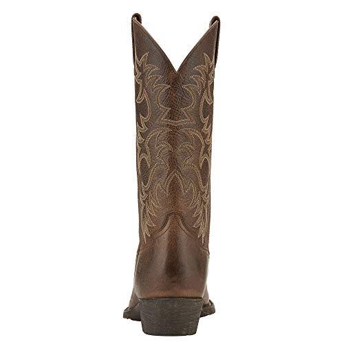 410q8k-dQdL.jpg Heritage Round Toe Western Boots - Men’s Round Toe Cowboy Boot
