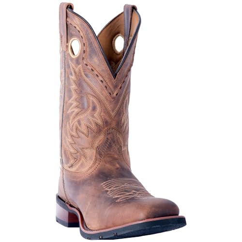 413PVXTSa0L.jpg Dan Post Tan Kane Broad Square Toe Mens Western Boots 7812
