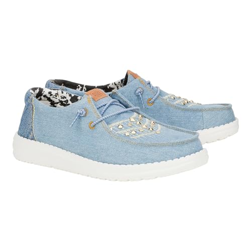 Hey Dude Women's Wendy Denim Jacket Sneaker
