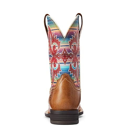 Youth Tan Lonestar Ridge Serape Cowgirl Boot
