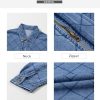 Women's Jean Jacket Long Sleeve Zimbaplatinum Overszied Denim Jackets Shacket Coat Fashion Spring Outfits 2025