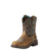 41Po-Tzy4L.jpg Womens Fatbaby Heritage Round Toe Casual Boots Ankle Low Heel 1-2" - Blue, Brown