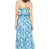 41hZlOr19fL.jpg Sleeveless Square Neck Tiered Maxi Ruffle Detail | Summer Dresses for Women
