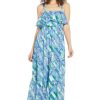 41jqsPzVUpL.jpg Sleeveless Square Neck Tiered Maxi Ruffle Detail | Summer Dresses for Women