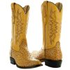 41mdpa4ZUwL.jpg Men's Ostrich Print Cowboy Boots, Exotic Print Men's Cowboy Boots, Western Boots For Men H7002