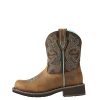 41sRRqtkkmL.jpg Womens Fatbaby Heritage Round Toe Casual Boots Ankle Low Heel 1-2" - Blue, Brown