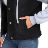 41stAtU4UdL.jpg Women's Classic Casual Hooded Denim Jacket Drawstring Vintage Washed Jean Jacket Sweatshirt with Pockets