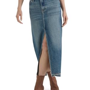 Women's Denim Maxi Skirt