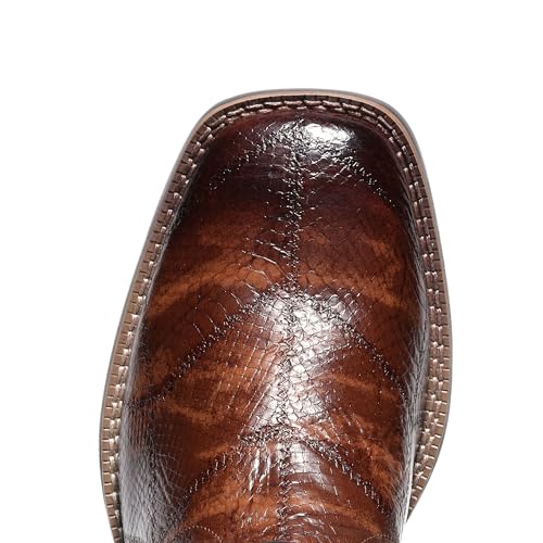 511kSlRJRL.jpg Cowboy Boots Men Square Toe Western Boots Durable Classic Embroidered boot Pull On Slip Resistant Boot
