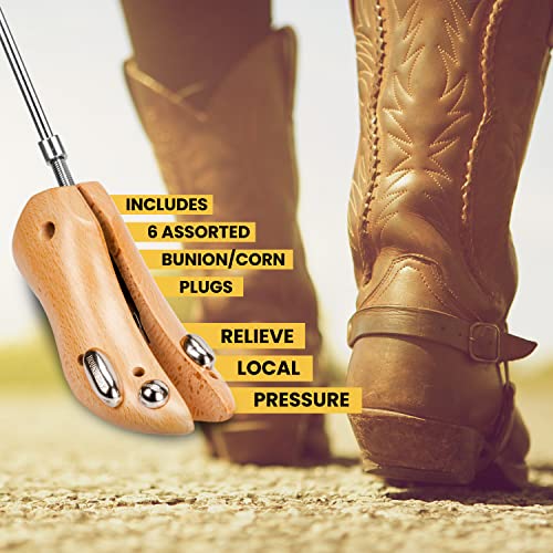 Bloodhound Professional Western Cowboy Boot Stretcher for Men & Women - Widener Shoe Stretcher For Cowboy Boots