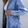 Women's Jean Jacket Long Sleeve Zimbaplatinum Overszied Denim Jackets Shacket Coat Fashion Spring Outfits 2025