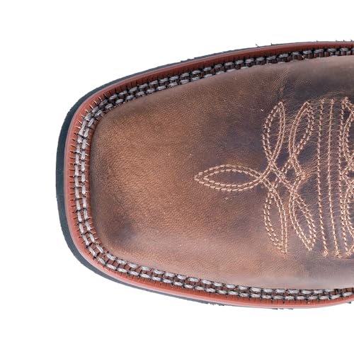 51Ek1FTnazL.jpg Dan Post Tan Kane Broad Square Toe Mens Western Boots 7812